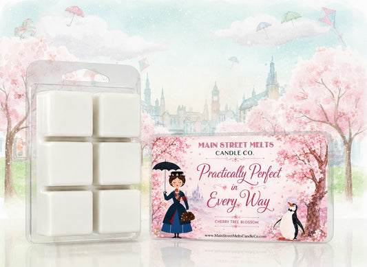 Practically Perfect | Disney Mary Poppins Inspired Wax Melt - Scented Soy Candle Tart