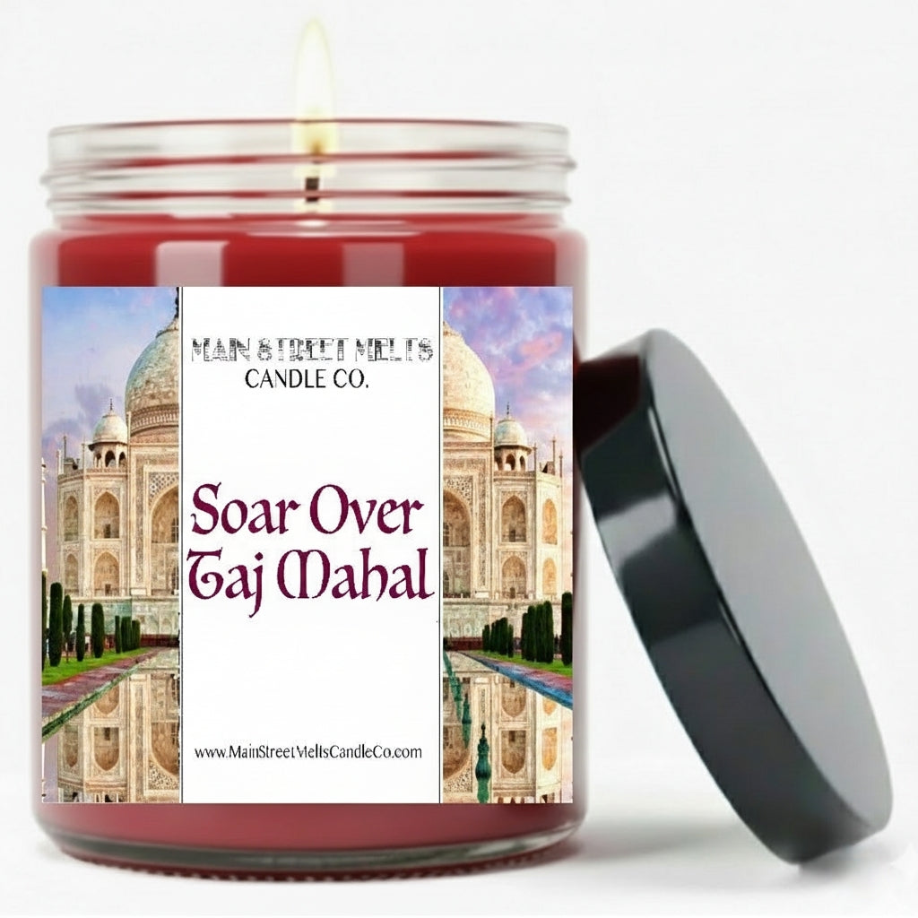 Soar Over Taj Mahal | Disney Inspired Scented Soy Candle - Soarin' Fragrance