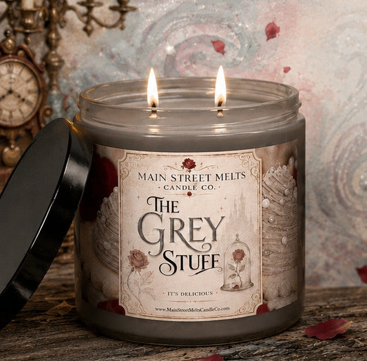 The Grey Stuff | Disney Inspired Scented Soy Candle - Theme Park Fragrance