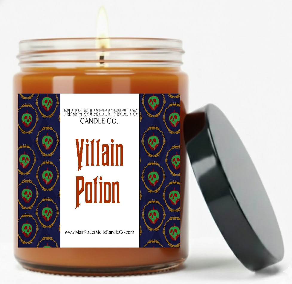 Villain Potion | Disney Inspired Scented Soy Candle - Magic Themed Fragrance