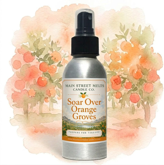 Soar Over Orange Groves Room Spray - Disney Inspired Scent - 4oz Fragrance