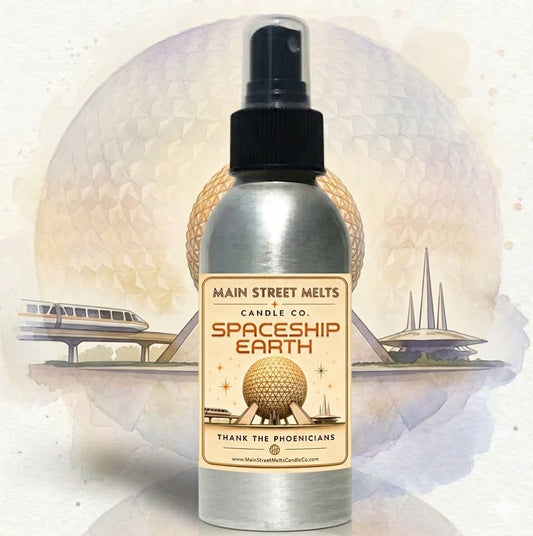 Spaceship Earth Room Spray - Disney Inspired Scent - 4oz Fragrance