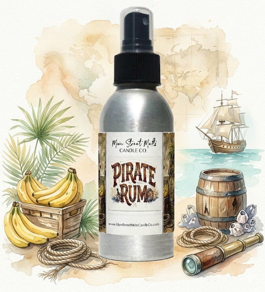 Pirate Rum Room Spray - Disney Inspired Scent - 4oz Fragrance