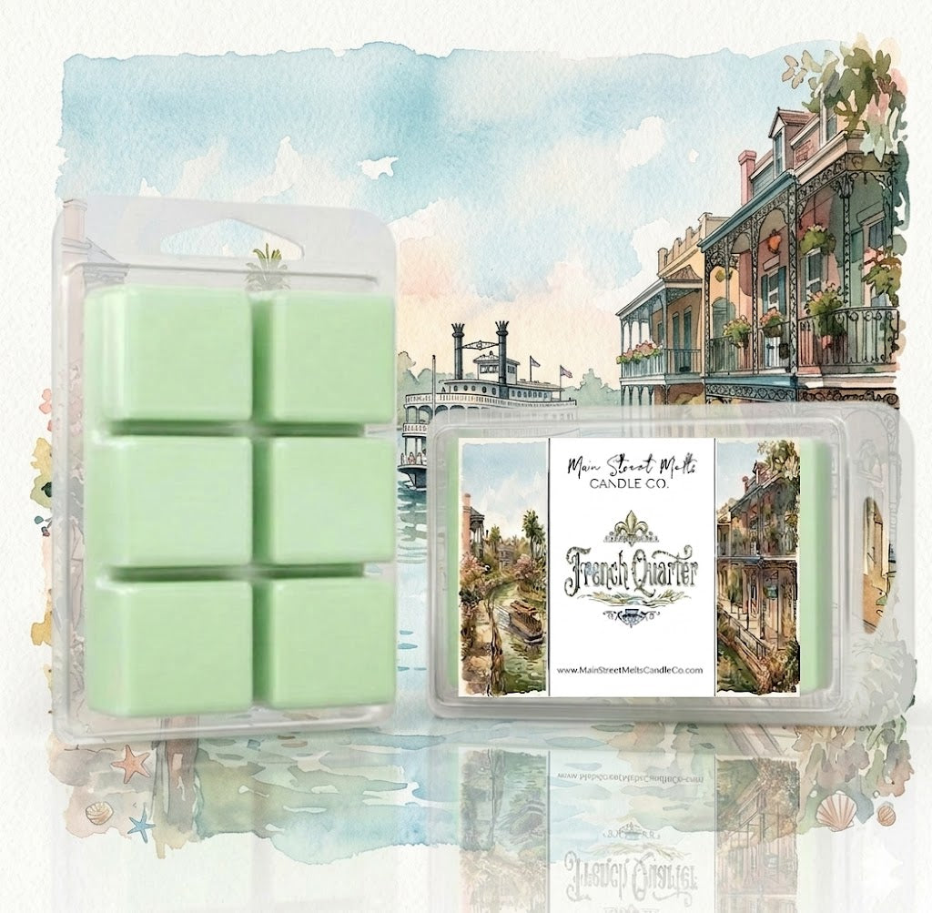 French Quarter | Disney Inspired Wax Melt - Scented Soy Candle Tart