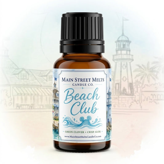 Beach Club Resort | Disney Inspired Fragrance Oil for Diffuser -  Green Clover + Aloe