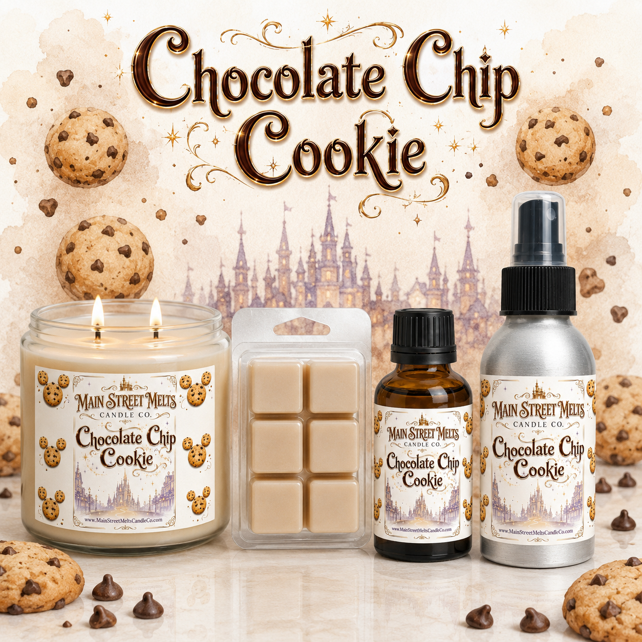 Chocolate Chip Cookie Collection | Disney Inspired Fragrance