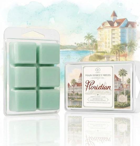 Floridian | Disney Resort Inspired Wax Melt - Scented Soy Candle Tart