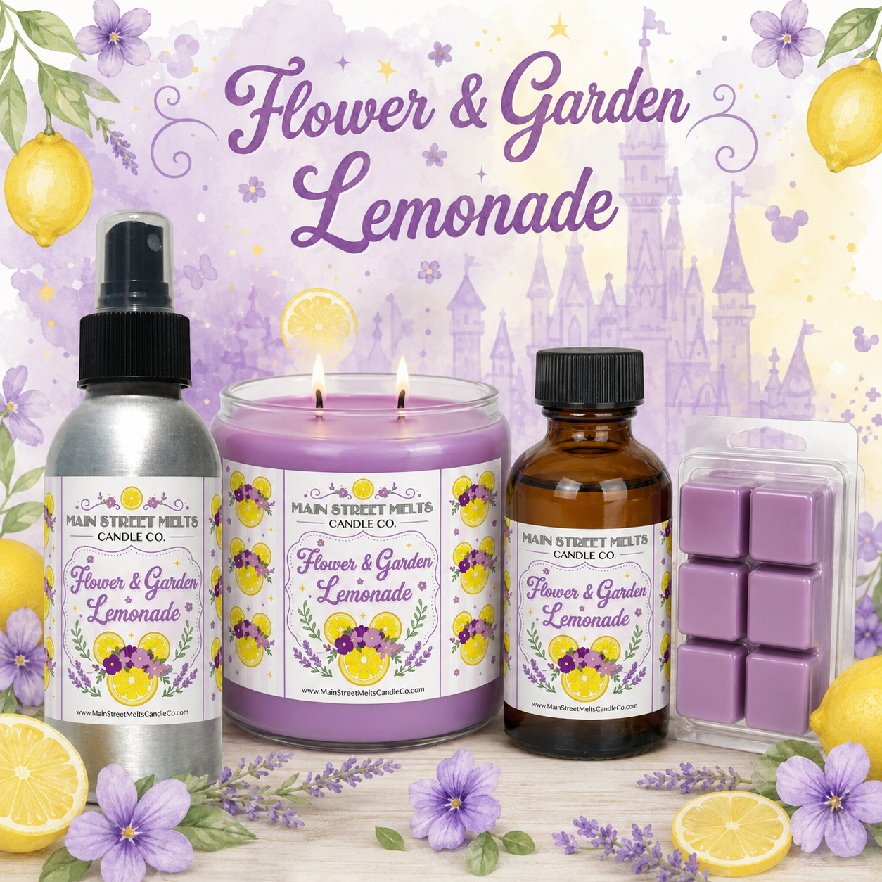 Flower & Garden Lemonade Collection | Disney Inspired Fragrance