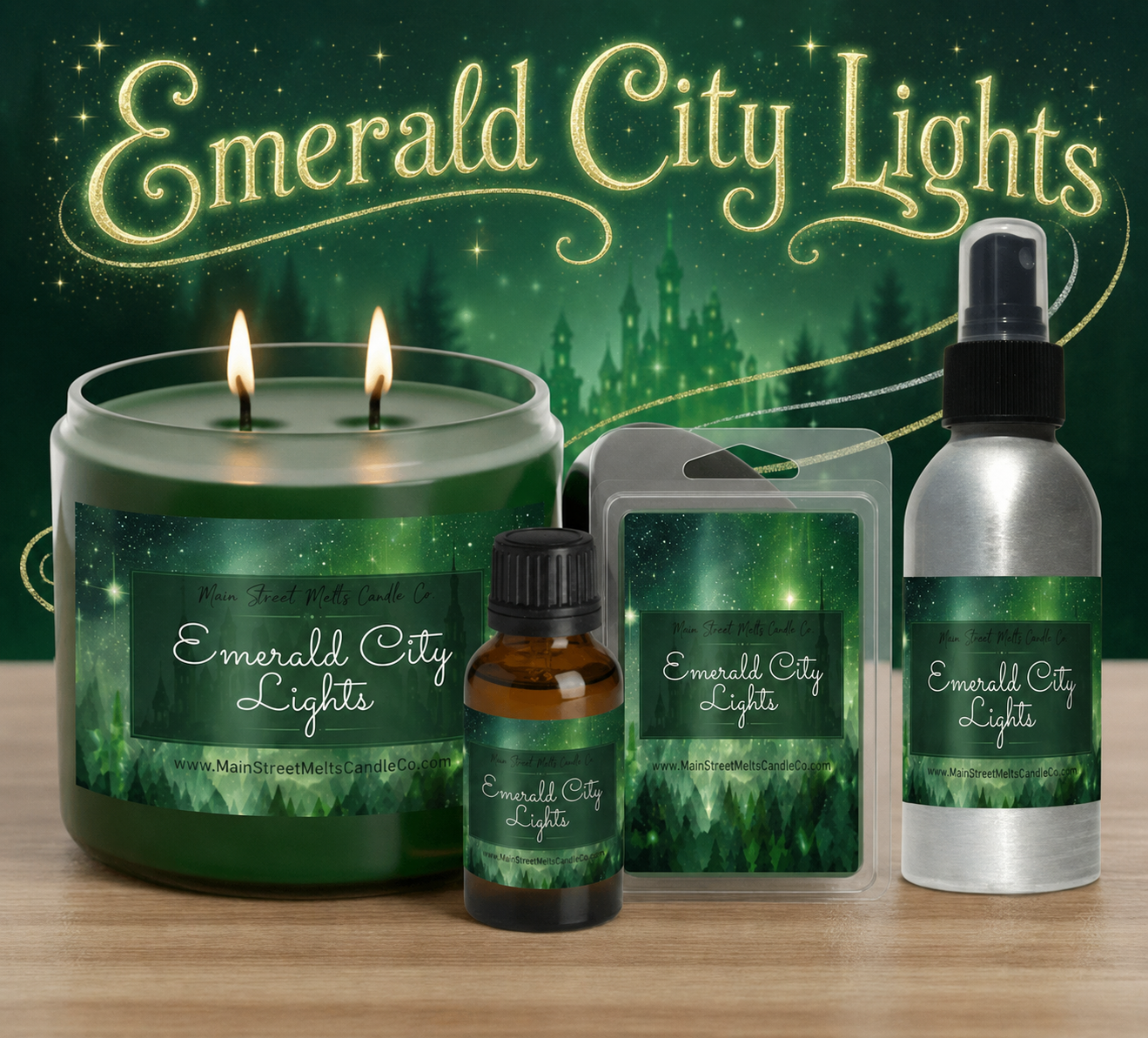 Emerald City Lights Collection | Oz Inspired Fragrance