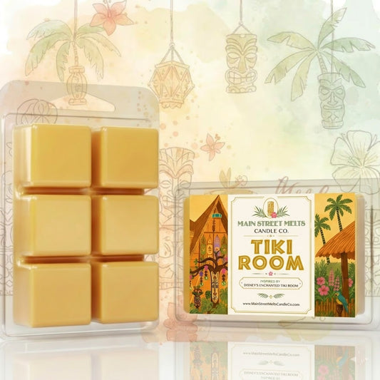 Tiki Room | Disney Inspired Wax Melt - Scented Soy Candle Tart