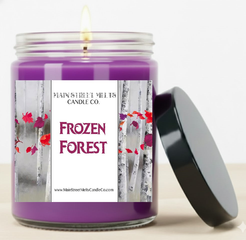 Frozen Forest | Disney Inspired Scented Soy Candle - Magic Themed Fragrance