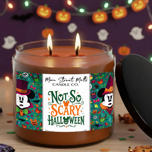 Not So Scary Halloween | Disney Inspired Scented Soy Candle - Fall Magic Fragrance