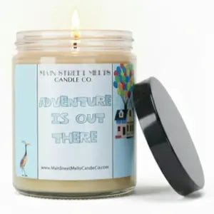 Adventure Is Out There | Disney "Up" Inspired Scented Soy Candle - Lemon Cake Fragrance