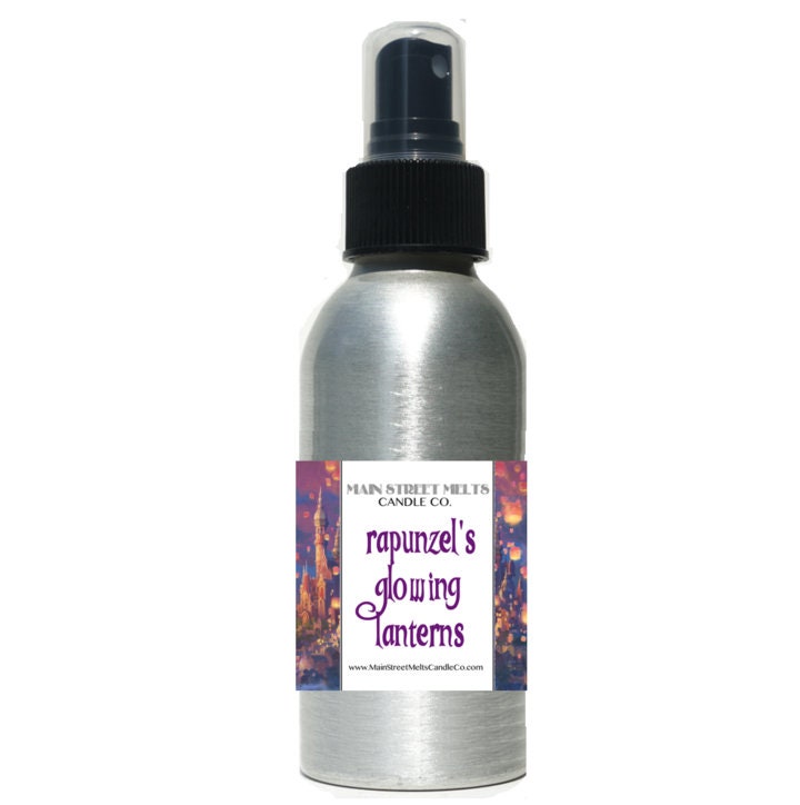 Rapunzel's Glowing Lanterns Room Spray - Disney Inspired Scent - 4oz Fragrance