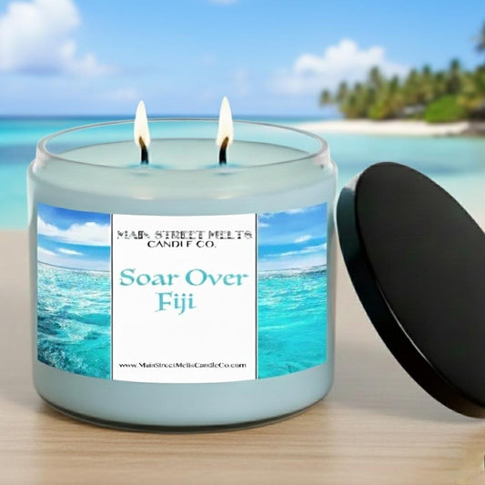 Soar Over Fiji | Disney Inspired Scented Soy Candle - Soarin' Fragrance