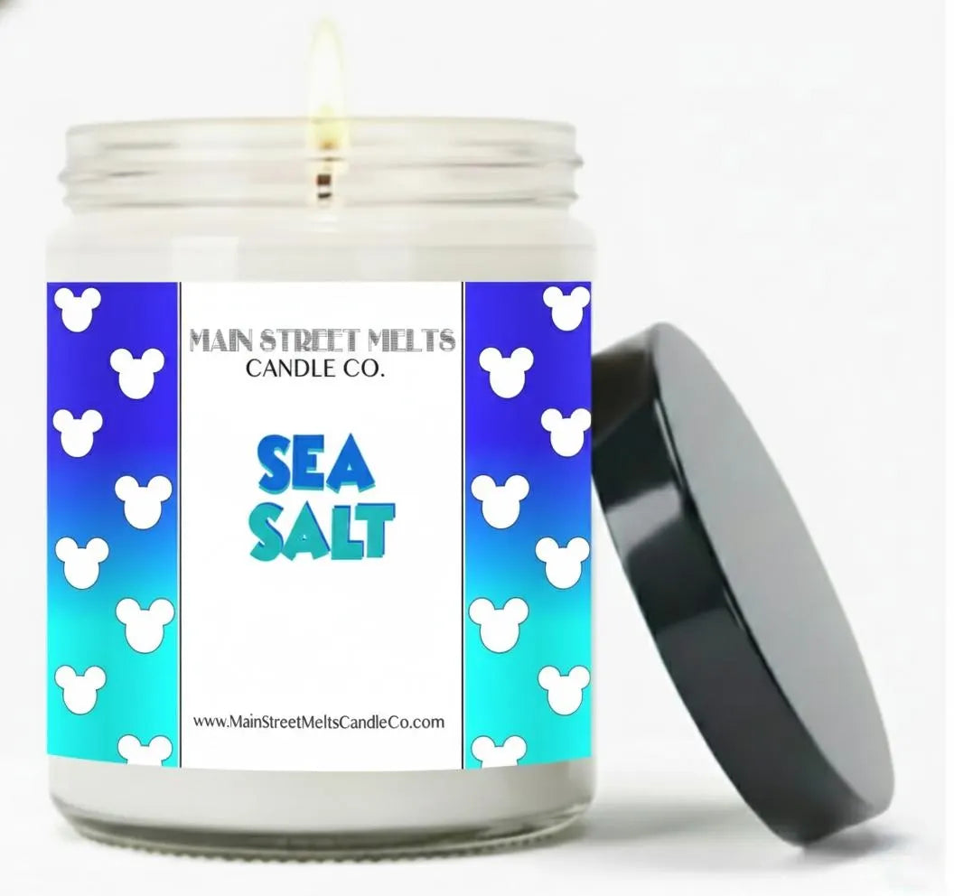 Sea Salt | Disney Inspired Scented Soy Candle - Resort h2o Fragrance