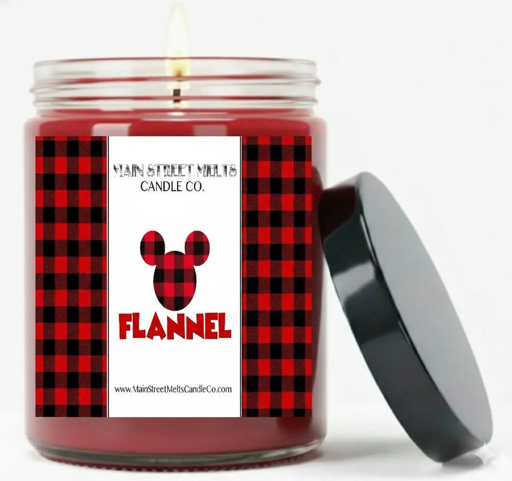 Flannel | Disney Inspired Scented Soy Candle - Canada Themed Fragrance
