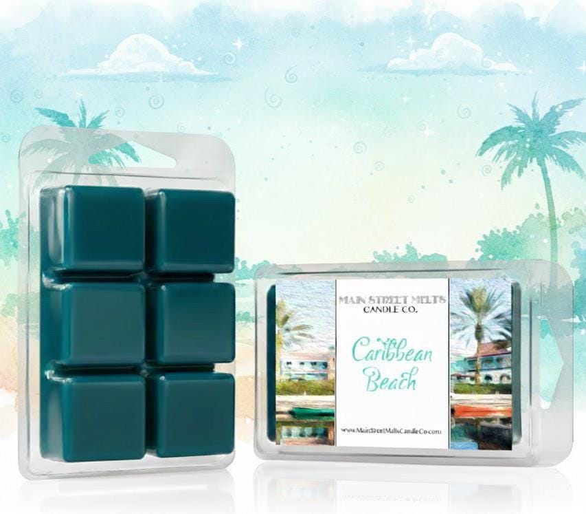 Caribbean Beach | Disney Resort Inspired Wax Melt - Scented Soy Candle Tart