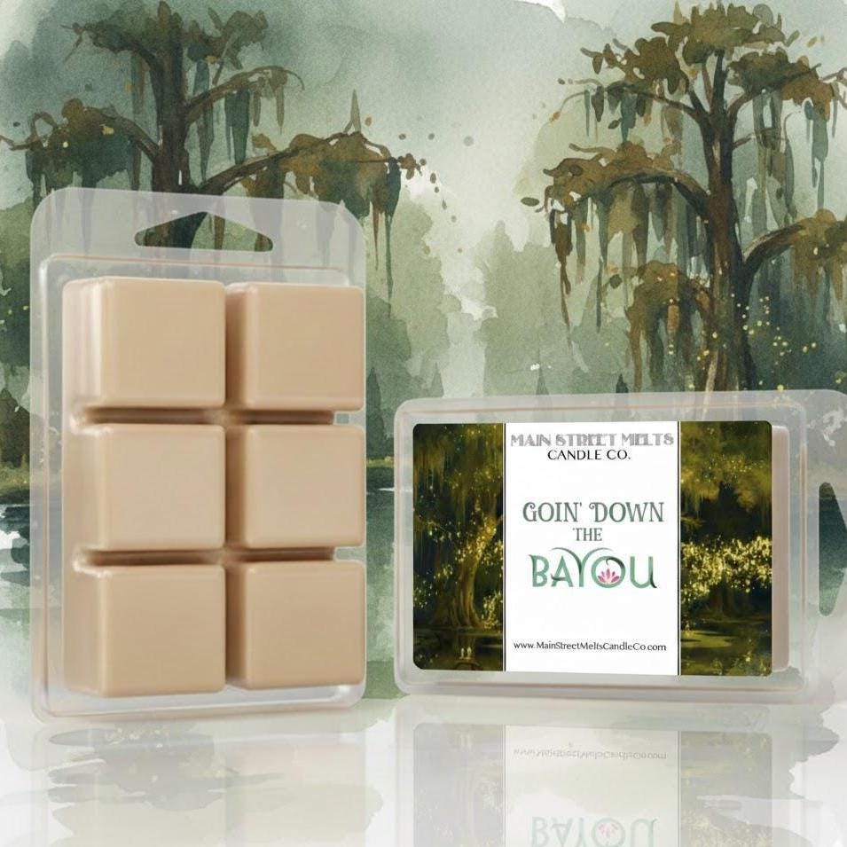 Goin' Down the Bayou | Disney Tiana Inspired Wax Melt - Scented Soy Candle Tart