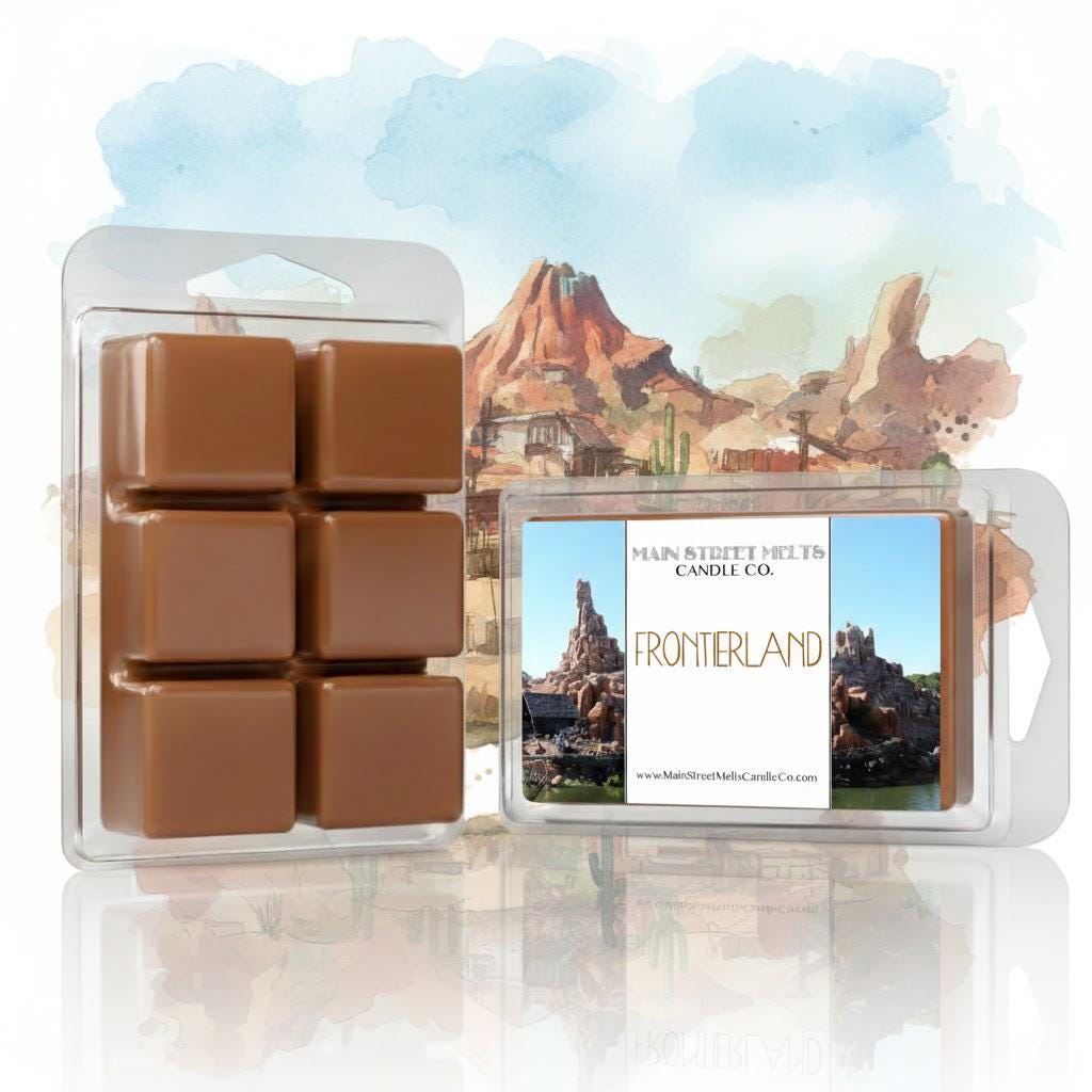Frontierland | Disney Inspired Wax Melt - Roasted Pecans Scented Soy Candle Tart