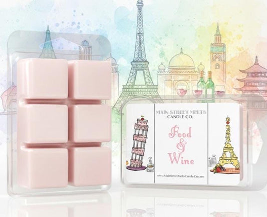 Food & Wine | Disney Inspired Wax Melt - Scented Soy Candle Tart