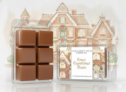 Grand Gingerbread House | Disney Inspired Wax Melt - Scented Soy Candle Tart