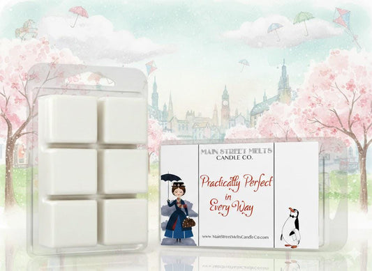 Practically Perfect | Disney Mary Poppins Inspired Wax Melt - Scented Soy Candle Tart