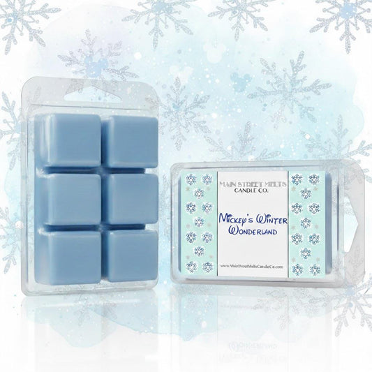 Mickey's Winter Wonderland | Disney Inspired Wax Melt - Scented Soy Candle Tart