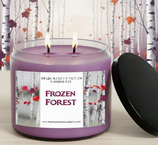 Frozen Forest | Disney Inspired Scented Soy Candle - Magic Themed Fragrance