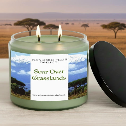 Soar Over Grasslands | Disney Inspired Scented Soy Candle - Soarin' Fragrance