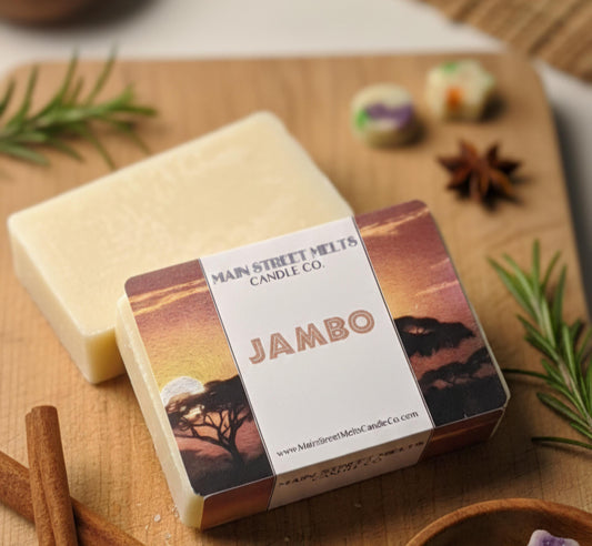 Jambo Disney Inspired Bar Soap - Animal Kingdom Lodge Scent