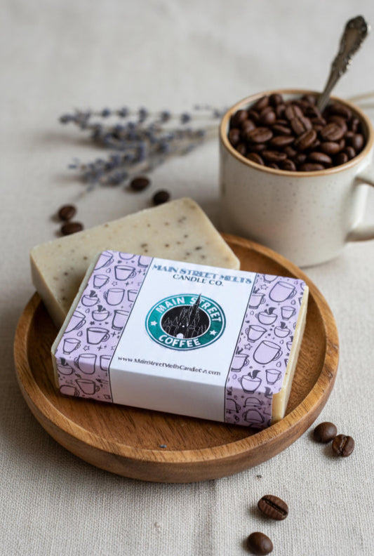 Main Street Coffee Disney Inspired Bar Soap