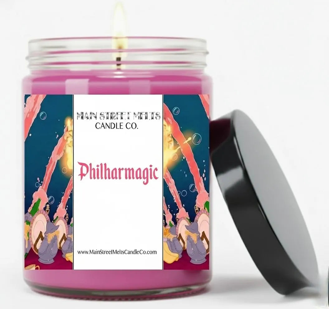 Philharmagic | Disney Inspired Scented Soy Candle - Theme Park Fragrance