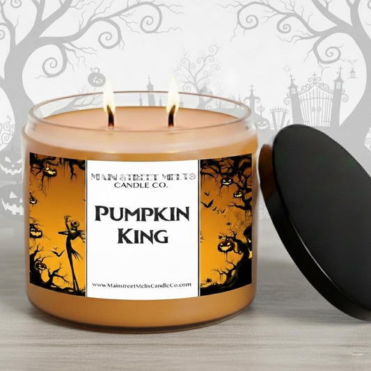 Pumpkin King | Disney Inspired Scented Soy Candle - Jack Skellington Fragrance