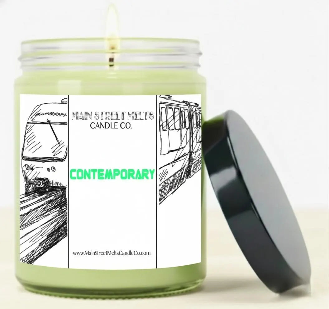 Contemporary | Disney Inspired Scented Soy Candle - Resort Lobby Fragrance