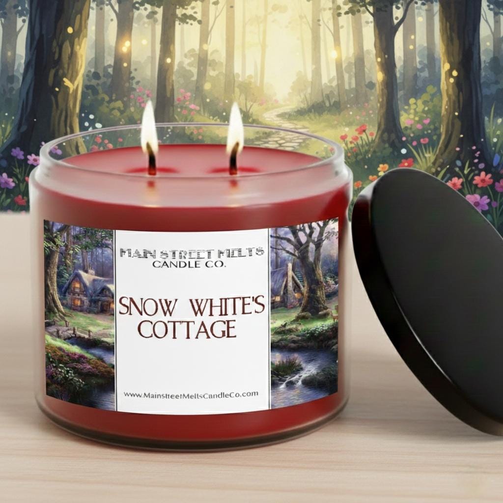 Snow White's Cottage | Disney Inspired Scented Soy Candle - Fall Fragrance
