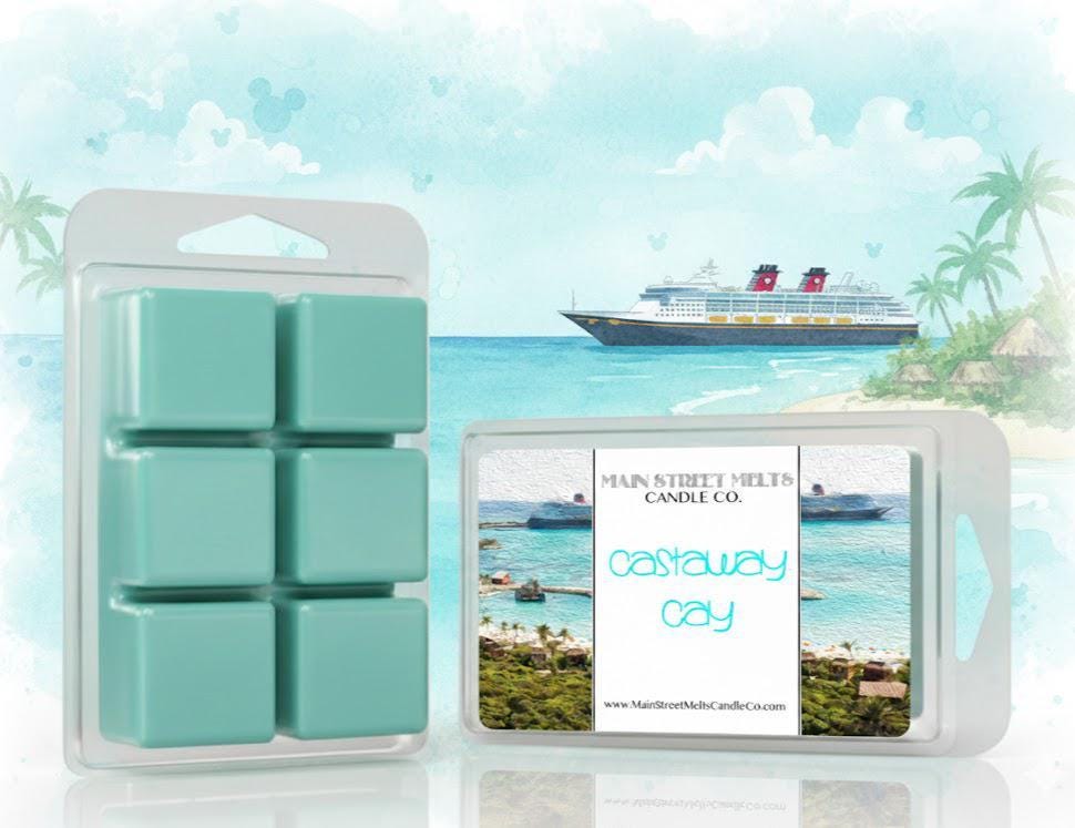 Castaway Cay | Disney Cruise Inspired Wax Melt - Scented Soy Candle Tart