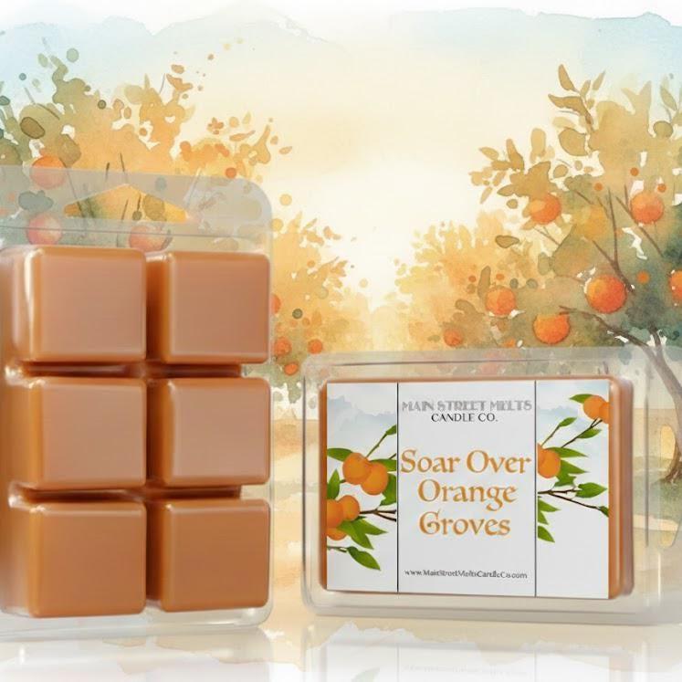 Soar Over Orange Groves | Disney Inspired Wax Melt - Scented Soy Candle Tart