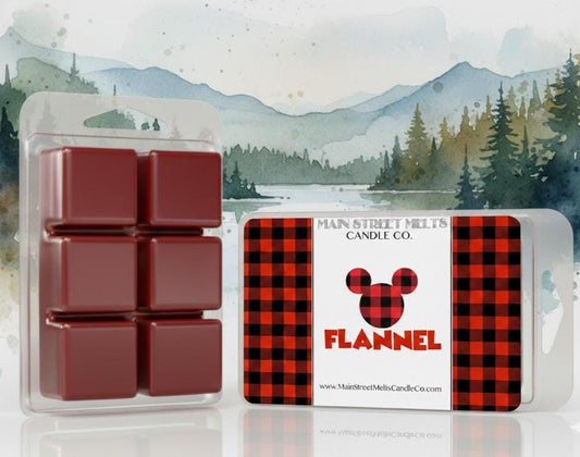 Flannel | Disney Inspired Wax Melt - Scented Soy Candle Tart
