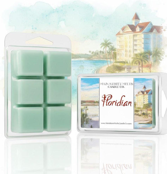 Floridian | Disney Resort Inspired Wax Melt - Scented Soy Candle Tart