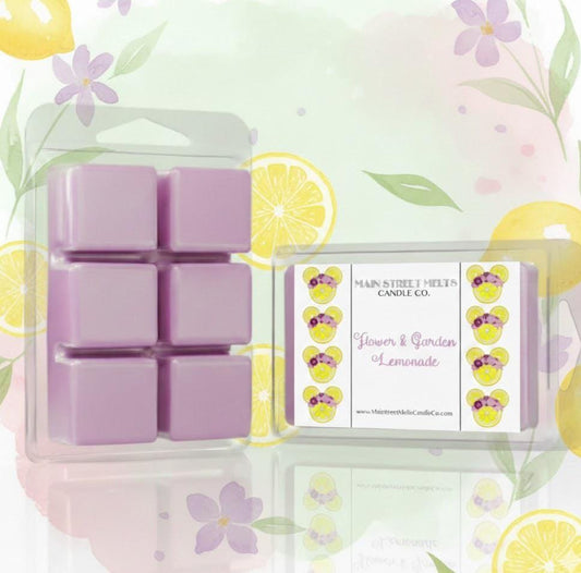 Flower & Garden Lemonade | Disney Inspired Wax Melt - Scented Soy Candle Tart