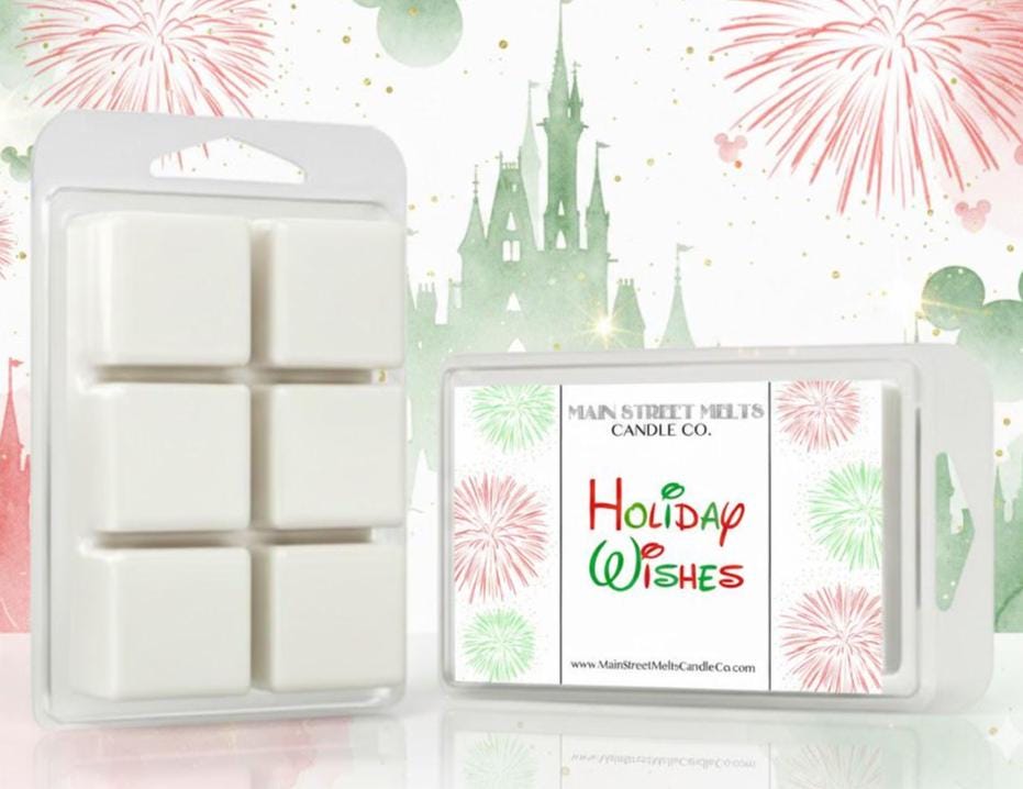 Holiday Wishes | Disney Inspired Wax Melt - Scented Soy Candle Tart