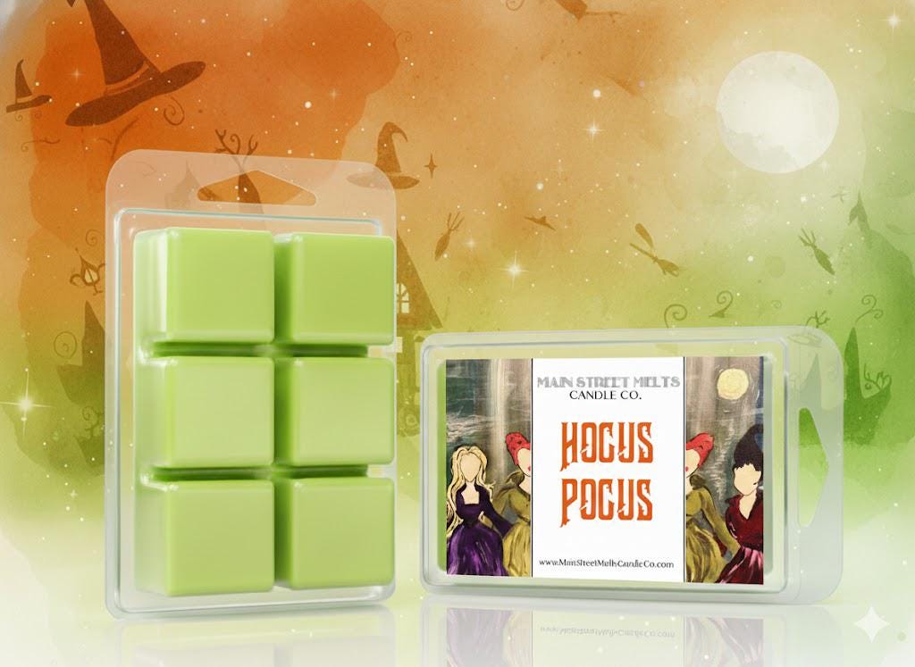 Hocus Pocus | Disney Inspired Wax Melt - Green Apple Bourbon Scented Soy Candle Tart