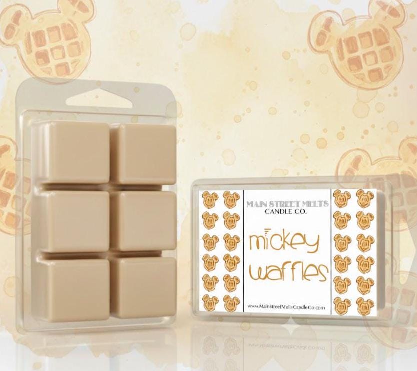 Mickey Waffles | Disney Inspired Wax Melt - Scented Soy Candle Tart
