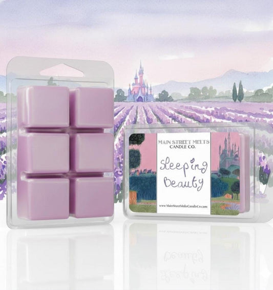 Sleeping Beauty | Disney Inspired Wax Melt - Lavender + Honey Scented Soy Candle Tart