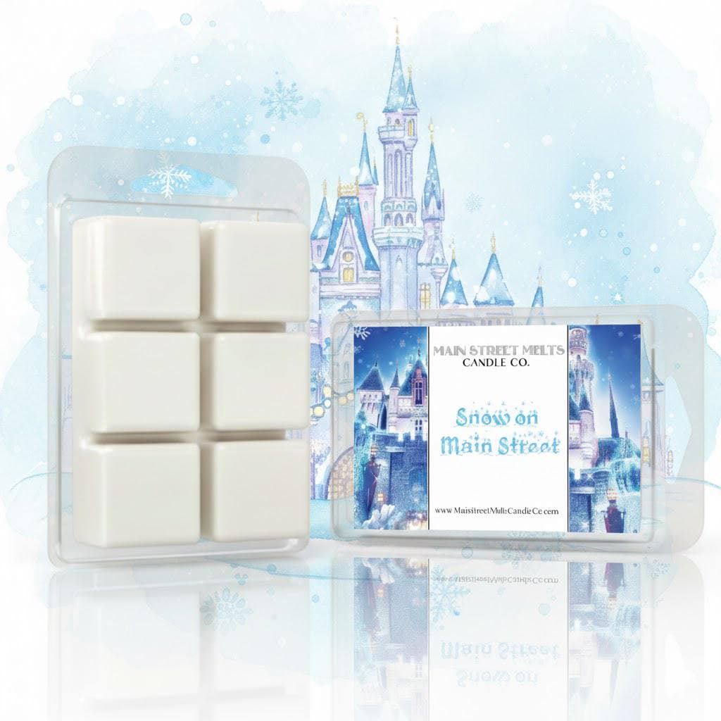 Snow on Main Street | Disney Inspired Wax Melt - Scented Soy Candle Tart