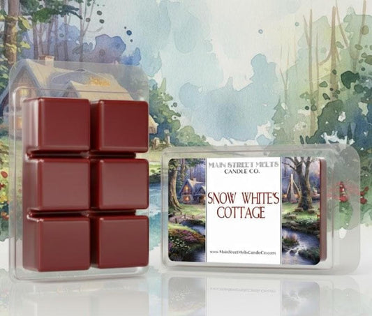 Snow White's Cottage | Disney Inspired Wax Melt - Scented Soy Candle Tart