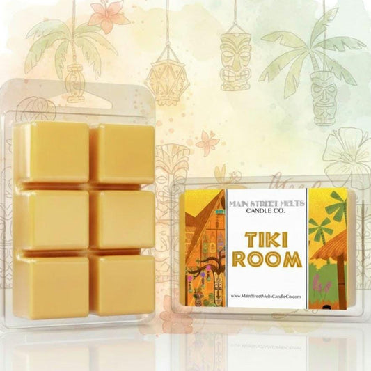 Tiki Room | Disney Inspired Wax Melt - Scented Soy Candle Tart
