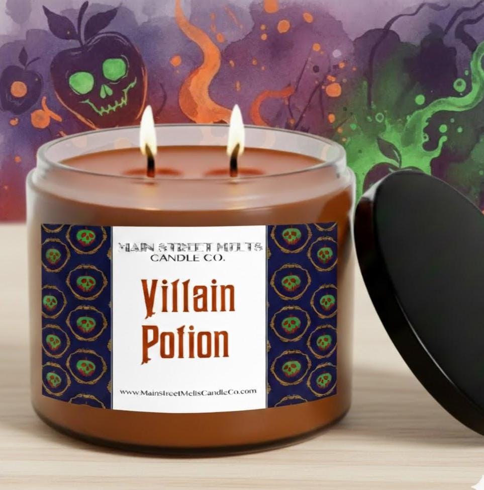Villain Potion | Disney Inspired Scented Soy Candle - Magic Themed Fragrance