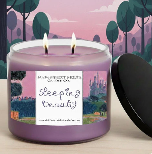 Sleeping Beauty | Disney Inspired Scented Soy Candle - Lavender Honey Fragrance